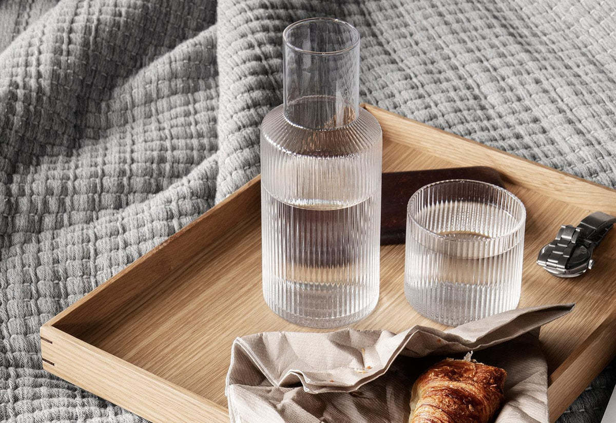 Ripple Carafe Small - Clear
