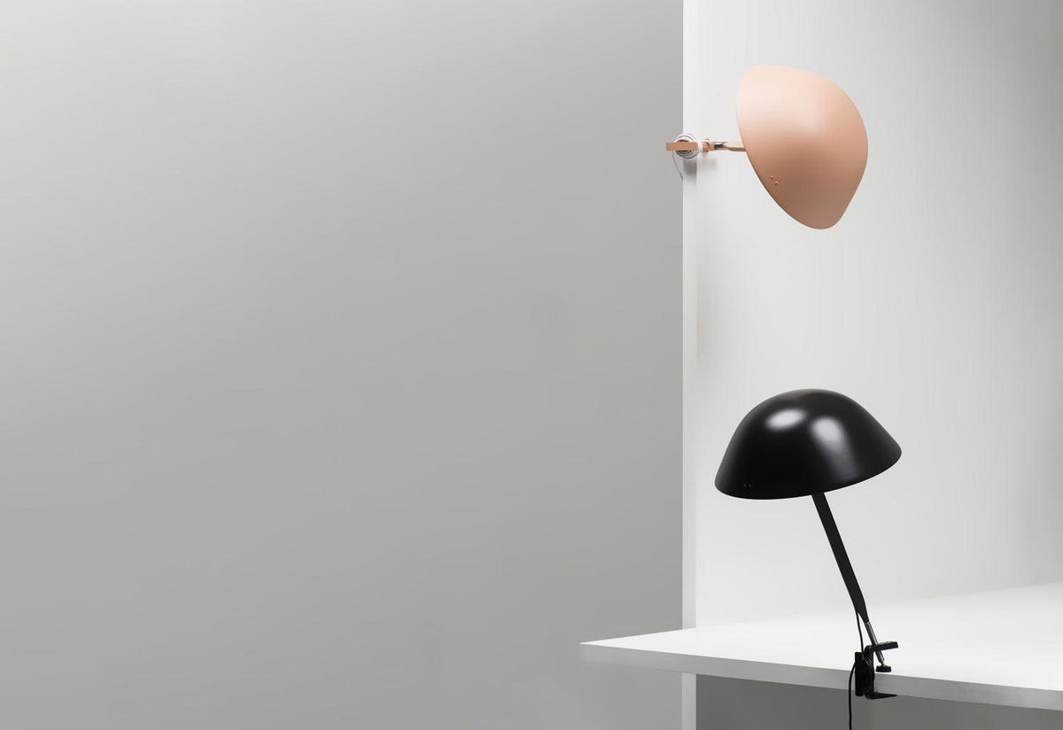 Wästberg Lampada con morsetto w103 Sempé c, nera