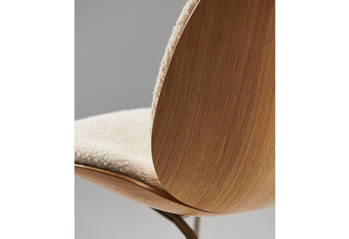 Beetle Chair Veneer Shell | Conic Base, Gamfratesi, Gubi