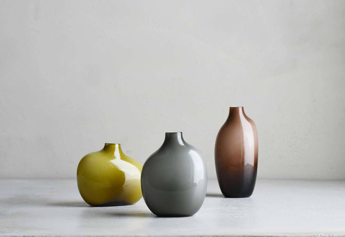 Sacco Glass Vase, Kinto