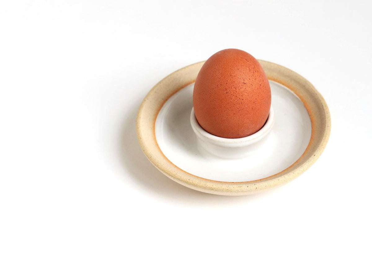 Stoneware Egg Cup, Pat oleary, Pat o'leary